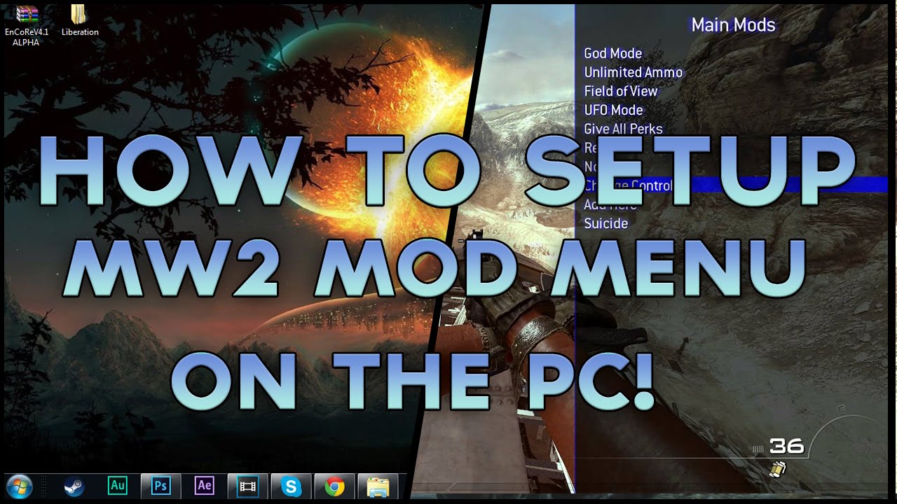 Mw2 mod menu pc